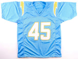 Tuli Tuipulotu Signed Los Angeles Chargers Jersey (Beckett) 2023 2nd Rnd Pck /LB
