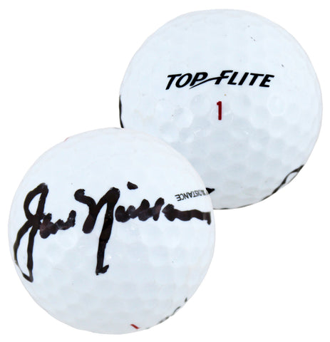 Jack Nicklaus Authentic Signed Top Flight 1 Golf Ball Autographed BAS #AB77971