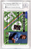 Michael Strahan Signed 1993 Stadium Club #384b Card Beckett 38972