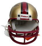 Terrell Owens Signed/Autographed 49ers Mini Football Helmet JSA 213078