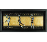Magic Johnson, Michael Jordan, Larry Bird Signed Legend of Basketball UDA Print