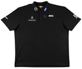 John Daly Signed Match Worn Black Loudmouth Polo Shirt BAS #BK84776JD107