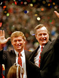 Dan Quayle Signed Spalding Golf Ball (JSA COA) Ex Vice President under Bush Sr.