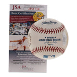 Vladimir Guerrero Signed Stat Baseball (JSA COA) Orioles, Expos, Angels, Rangers