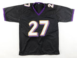 Ray Rice Signed Baltimore Ravens Black Jersey (JSA) Ex Rutgers Running Back