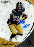 Pat Freiermuth Signed 2021 Chronicles Clear Vision #CVR-20 Card Beckett 57012