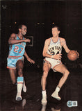 Bill Bradley Autographed 8x11 Magazine Page Photo Knicks Beckett QR #BP55272