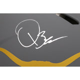 Quinn Ewers Autographed Texas Longhorns Full Size Slate Pro Helmet Beckett 47633