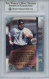 Tony Boselli Autographed/Signed 1995 Metal #87 Rookie Card BAS Slab 33174