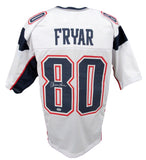 Irving Fryar Signed/Autographed White Patriots Football Jersey PSA/DNA 208132