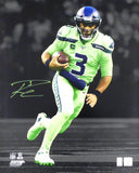 RUSSELL WILSON AUTOGRAPHED SIGNED FRAMED 16X20 PHOTO SEAHAWKS RW HOLO 160826