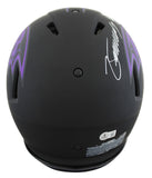 Ravens Zay Flowers Signed Eclipse Full Size Speed Proline Helmet BAS #BT15568