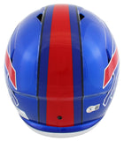 Bills Stefon Diggs Authentic Signed Flash Full Size Speed Rep Helmet BAS Witness