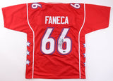 Alan Faneca Signed Pittsburgh Steelers Pro Bowl Jersey (TSE) 9xPro Bowl O-Line