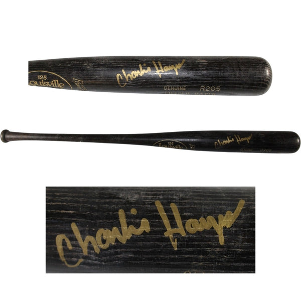Charlie Hayes Signed Colorado Rockies Game Used Louisville Slugger Bat 53921