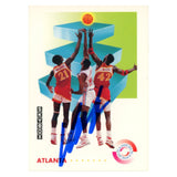 Dominique Wilkins Autographed 1992 SkyBox #459 Trading Card Beckett 54143