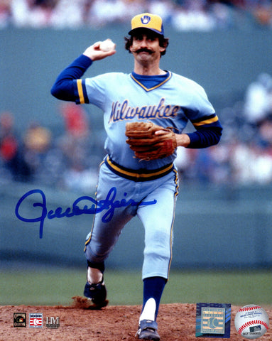 Brewers Hall of Famer ROLLIE FINGERS Signed 8x10 Photo #9 AUTO ~ 81 CY & MVP