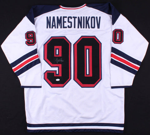 Vladislav Namestnikov Signed Rangers Jersey (JSA) Playing career 2009-present