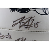 Shanahan Elam Smith +13 Signed Denver Broncos 2002 Team Football Beckett 55429