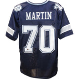 Zack Martin Autographed Pro Style Size XL Blue Jersey Beckett Witness 50908