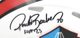 Ronde Barber Autographed Buccaneers HOF Speed Mini Helmet HOF - Beckett W Holo
