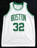 Kevin McHale Signed Boston Celtics Career Stat Jersey (Beckett) 3xNBA Champion