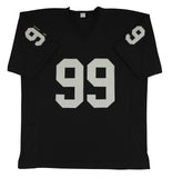 Warren Sapp "HOF 13" Authentic Signed Black Pro Style Jersey BAS Witnessed