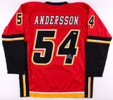 Rasmus Andersson Signed Calgary Flames Jersey (Beckett COA) NHL Career 2015-2024