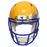 Jared Goff Signed Rams / Cal Bears Custom Painted Authentic Helmet Fanatics