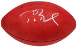 Tom Brady Autographed NFL Leather The Duke Football Fanatics Holo #AA0104245