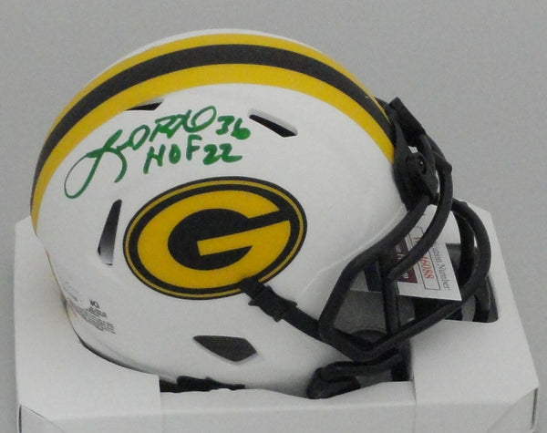 Packers LEROY BUTLER Signed LUNAR Speed Mini Helmet AUTO w/ HOF 2022 - JSA