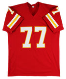 Willie Roaf "HOF 12" Authentic Signed Red Pro Style Jersey BAS Witnessed