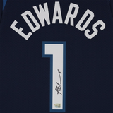 Anthony Edwards Autographed Timberwolves Navy Icon Ed. Nike Jersey Fanatics