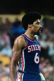 Julius "Dr J" Erving Philadelphia 76ers Mitchell & Ness Authentic Jersey (JSA)