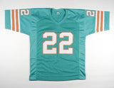 Mercury Morris Signed Miami Dolphins Jersey (Beckett) 1972 17-0 Perfect Season