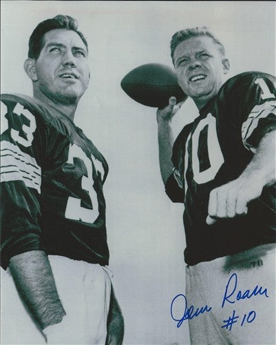 Packers JOHN ROACH Signed 8x10 Photo #1 AUTO - 1961 & 62 NFL Champ