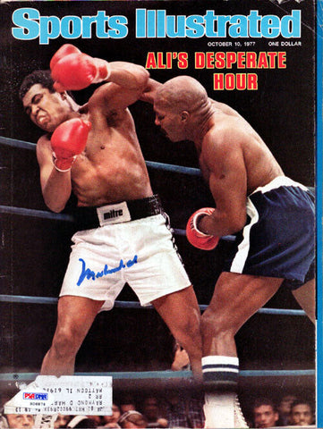 Muhammad Ali Autographed Signed Sports Illustrated Magazine PSA/DNA #S06874