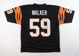 Kevin Walker Signed Cincinnati Bengals Jersey (JSA) Super Bowl XXIII Linebacker