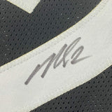 Framed Autographed/Signed Michael Mike Vick 33x42 Black Football Jersey JSA COA