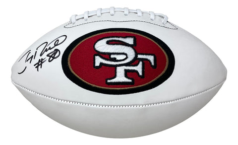 Jerry Rice Signed San Francisco 49ers Wilson Logo Football Fanatics
