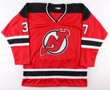 Pavel Zacha Signed Devils Jersey (Beckett COA) 6th Overall Pick, 2015 NHL Draft