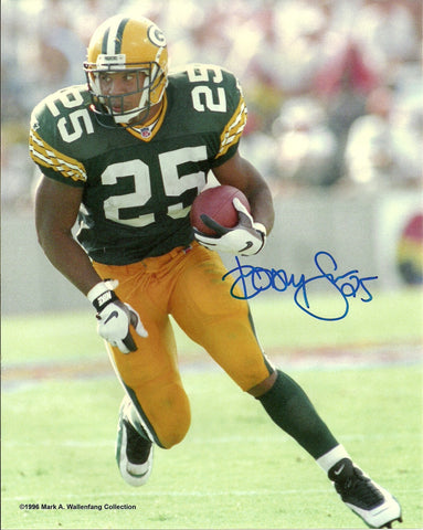 Packers DORSEY LEVENS Signed 8x10 AUTO Photo #1 - SB XXXI Champ - Packer HOF'er