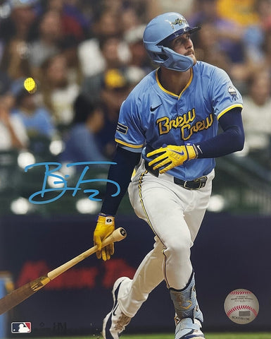 Milw Brewers Infielder BRICE TURANG Signed 8x10 Photo #4 AUTO