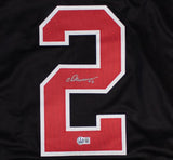 Chris Olave Signed Ohio State Buckeyes Jersey (Beckett) All Big 10 Wide Receiver