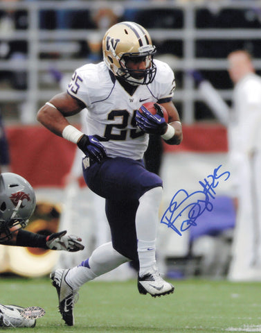 Bishop Sankey Autographed 8x10 Photo University of Washington MCS Holo #63184