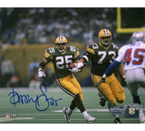 Dorsey Levens Signed Green Bay Packers Unframed 8x10 Running Photo