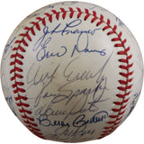 Cincinnati Reds 1984 Team Perez Davis +29 Sigs Signed NL Baseball Beckett 56279