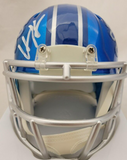 Hendon Hooker Signed Detroit Lions Flash Alternate Speed Mini Helmet (Beckett)