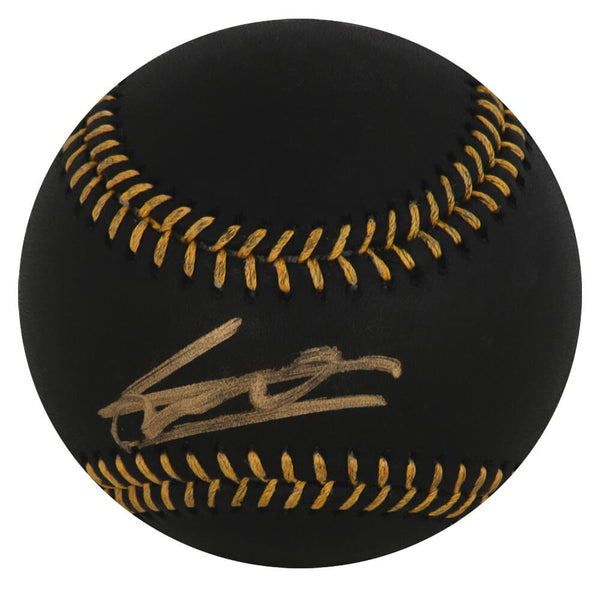 Vladimir Guerrero Jr Signed Rawlings Black MLB Baseball - (JSA COA)