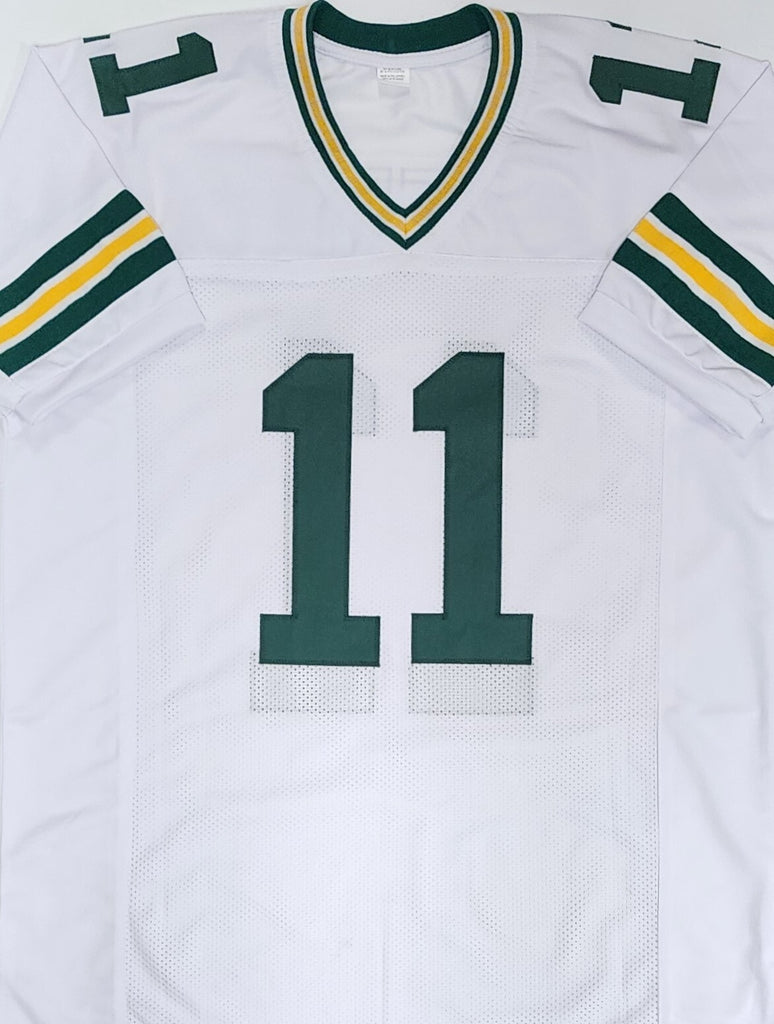 Packers Receiver JAYDEN REED Signed Custom Replica White Jersey AUTO ...